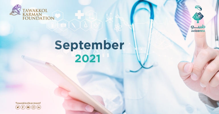 Tabibi APP has provided 733 Free medical consultations in September  2021